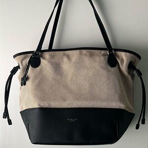 RADLEY LONDON Black and Cream Tote Bag